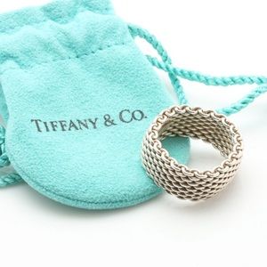 Tiffany & Co “Somerset” Mesh Ring